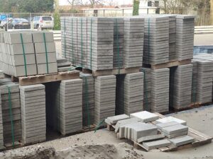 how to break up thick concrete slabs