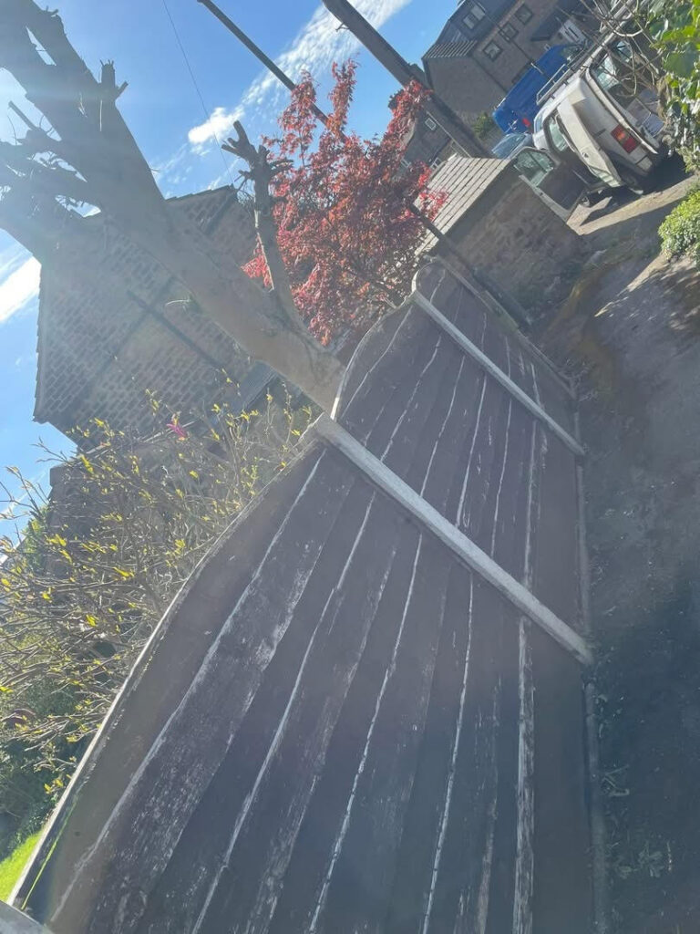 concrete fence post removal